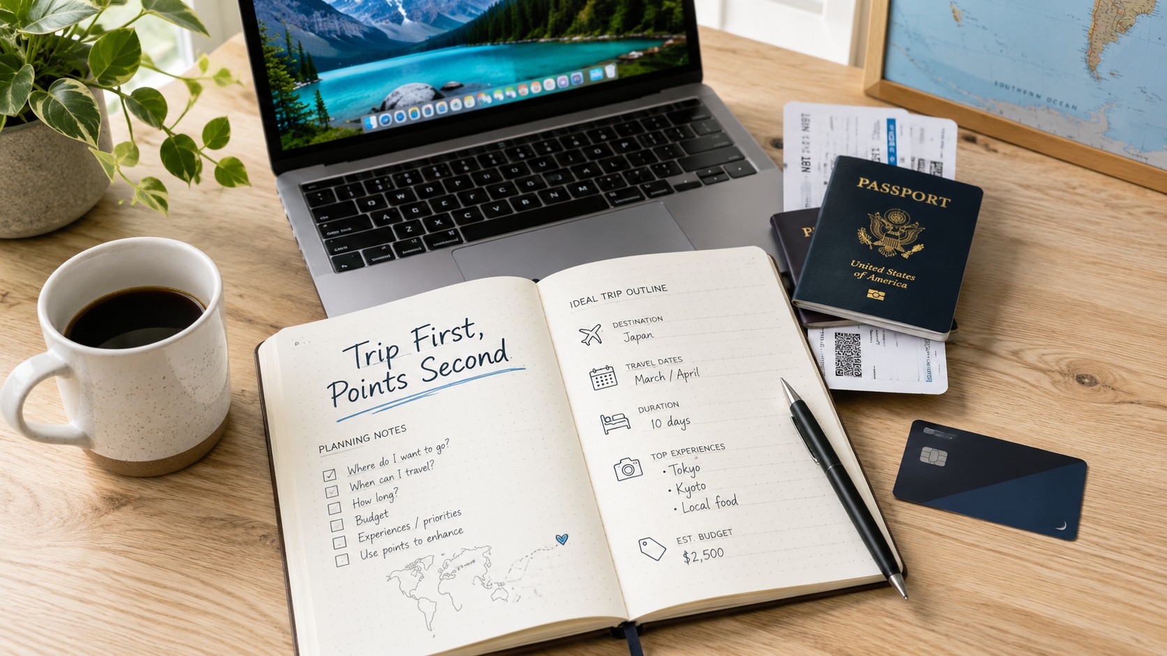 Let Us Help You Build a Points Strategy Around the Trips You Actually Want to Take