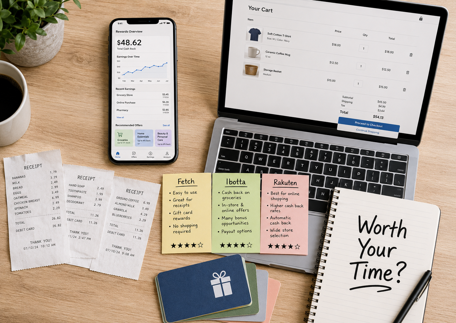Fetch vs. Ibotta vs. Rakuten: Which Is Actually Worth Your Time?